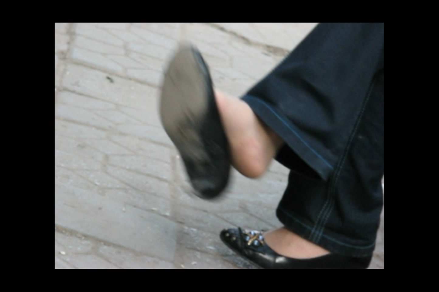 Loneliness and legs dangle